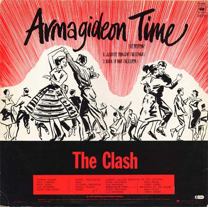 The CLASH London Calling And Armagideon Time
